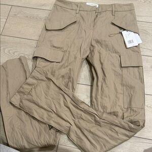 Michael Kors Collection Men's Khaki Cargo Pants